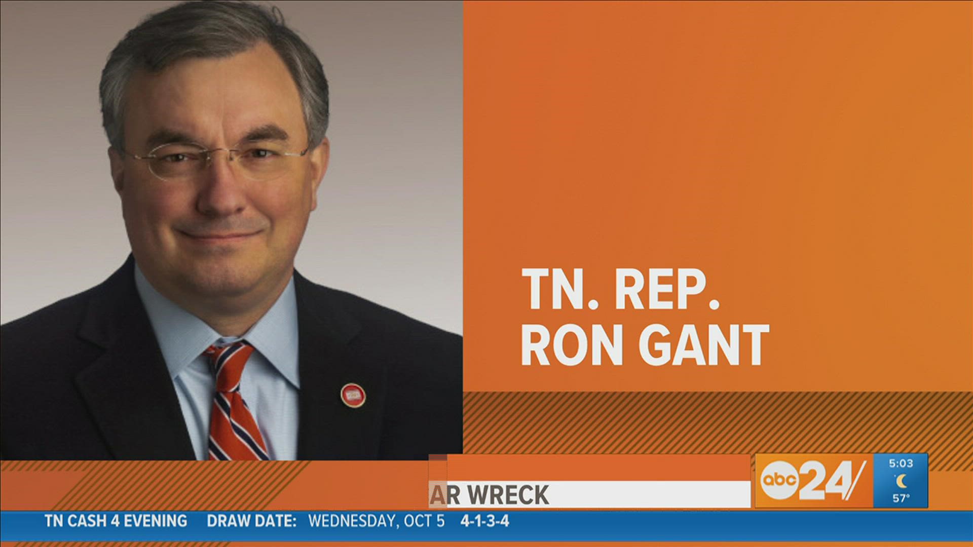 TN State Rep. Ron Gant was injured in the fatal crash.