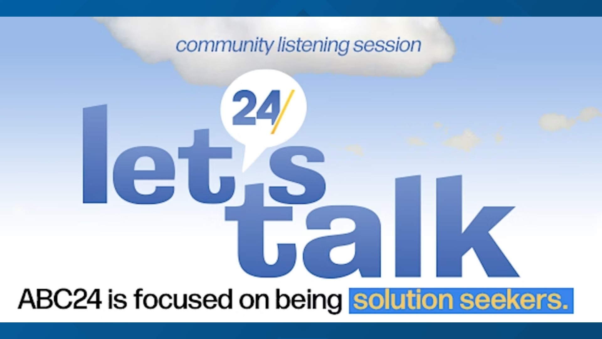 Let's Talk is a series of community listening sessions around Memphis where we want to hear the stories impacting you.