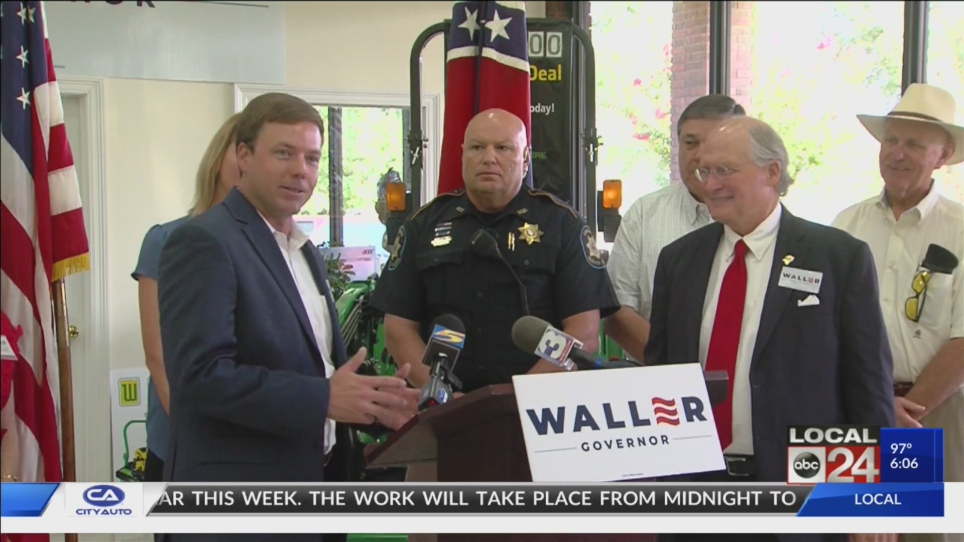 Former Mississippi Gubernatorial Candidate Rep. Robert Foster endorses Bill Waller Jr.