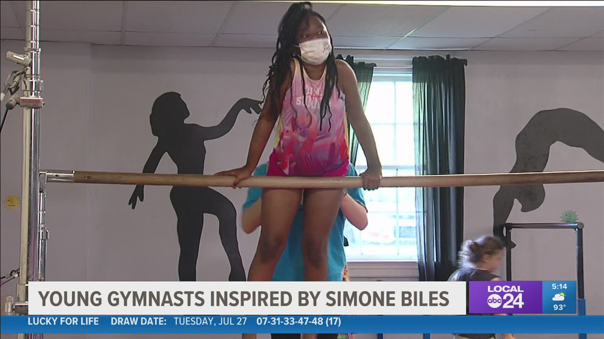 A gymnastics gym owner says Simone Biles decision to pull herself from finals speaks for mental health of athletes and is a lesson to her young gymnasts