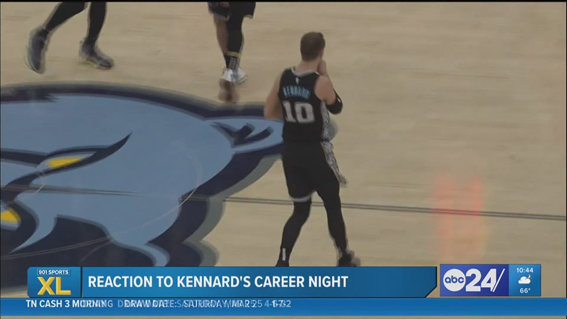 Luke Kennard sets Grizzlies franchise record for three pointers