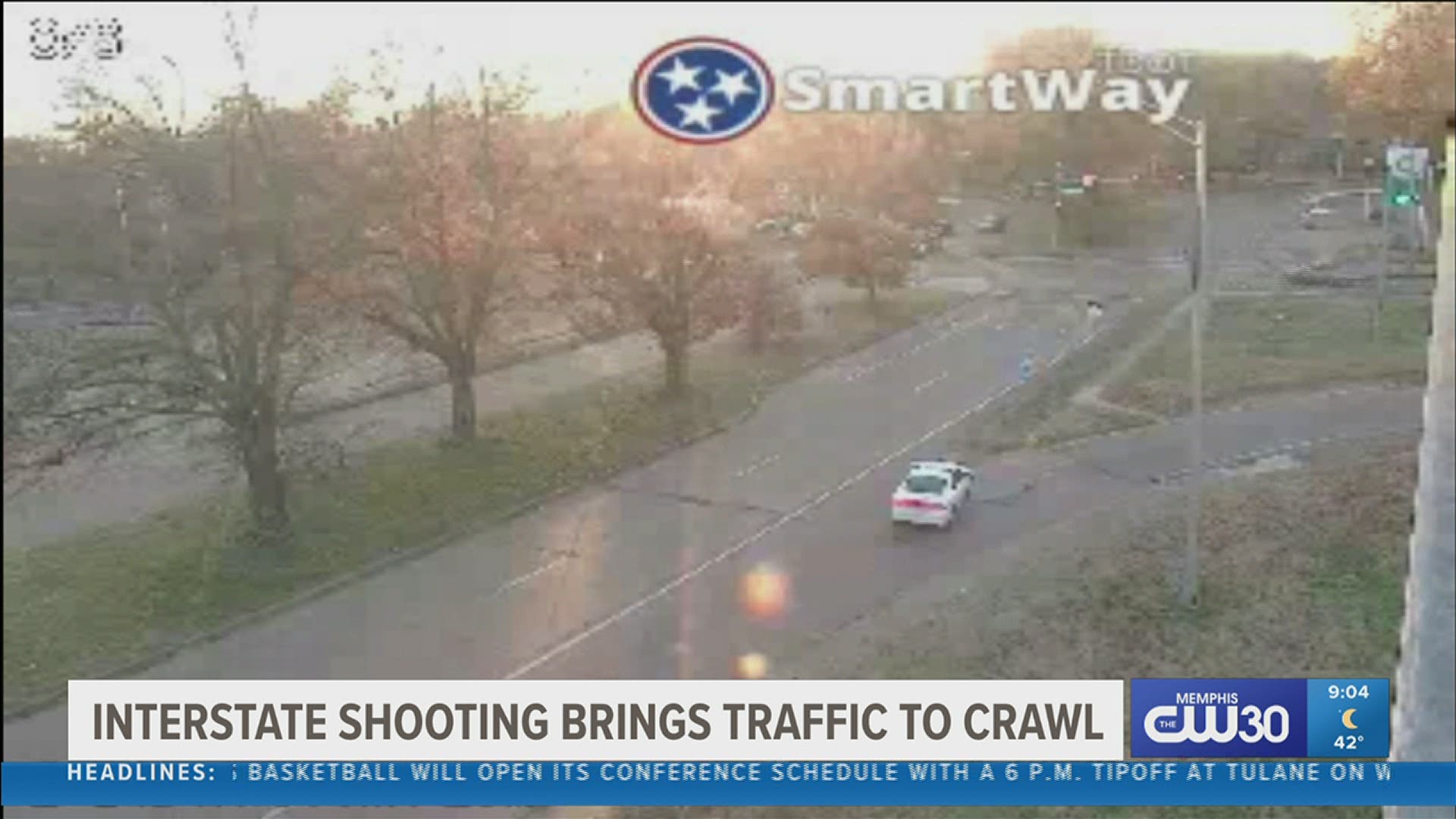 MPD investigate shooting on I-240SB near the S. Parkway exit