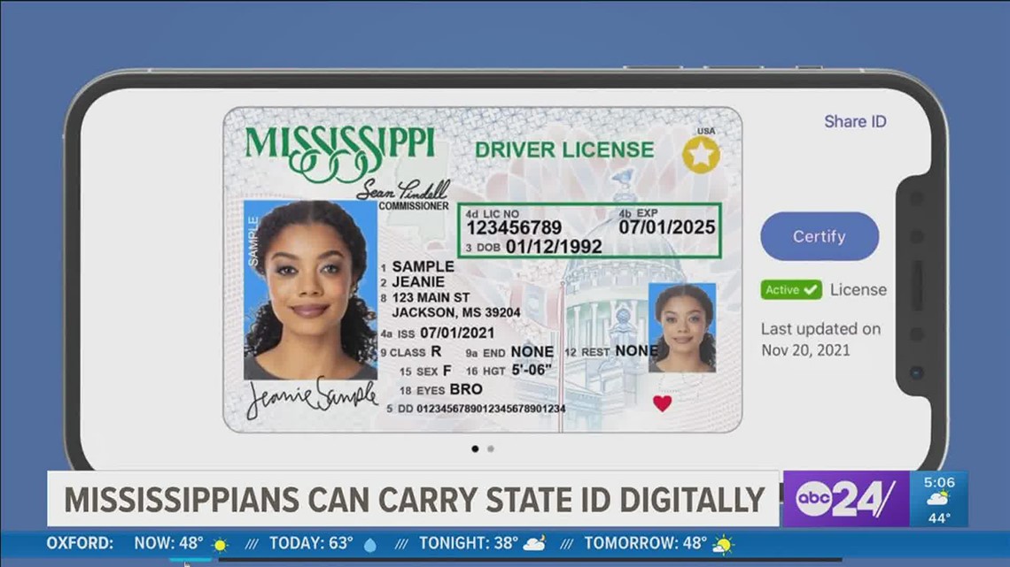 Mississippians Can Now Have Their Driver S License On Their Phone   E21de5c2 24ff 48d6 Bef7 2e0732d28758 1140x641 