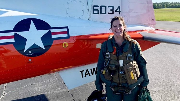 Meet the Navy pilot from Memphis who made history at the Super Bowl