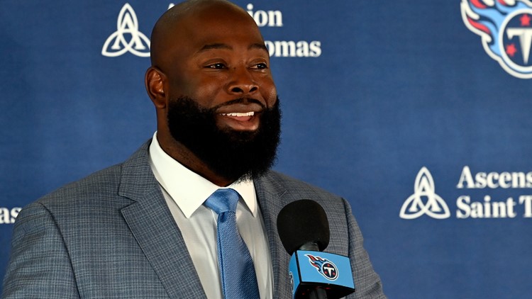 Tennessee Titans' 1st Black GM says he stands on 'shoulders of giants'