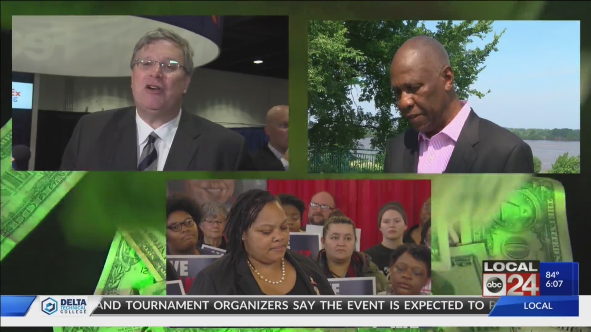 Candidates for Memphis Mayor are telling supporters to "show me the money" - and they are