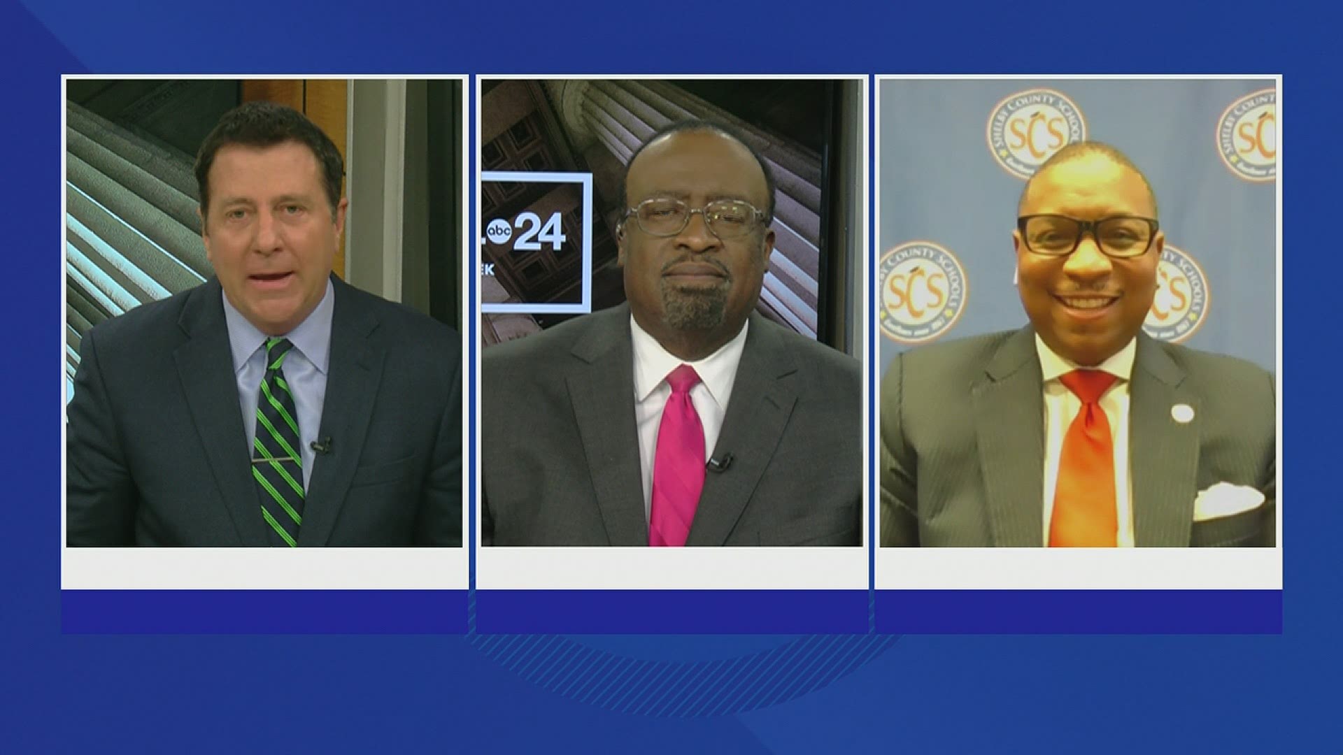 Local 24 News Anchor Richard Ransom talks with his Local 24 Commentator and Political Analyst Otis Sanford and SCS Superintendent Joris Ray about reopening schools.