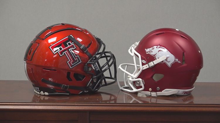 arkansas helmets football liberty bowl Arkansas set to play Texas Tech in 66th AutoZone Liberty Bowl