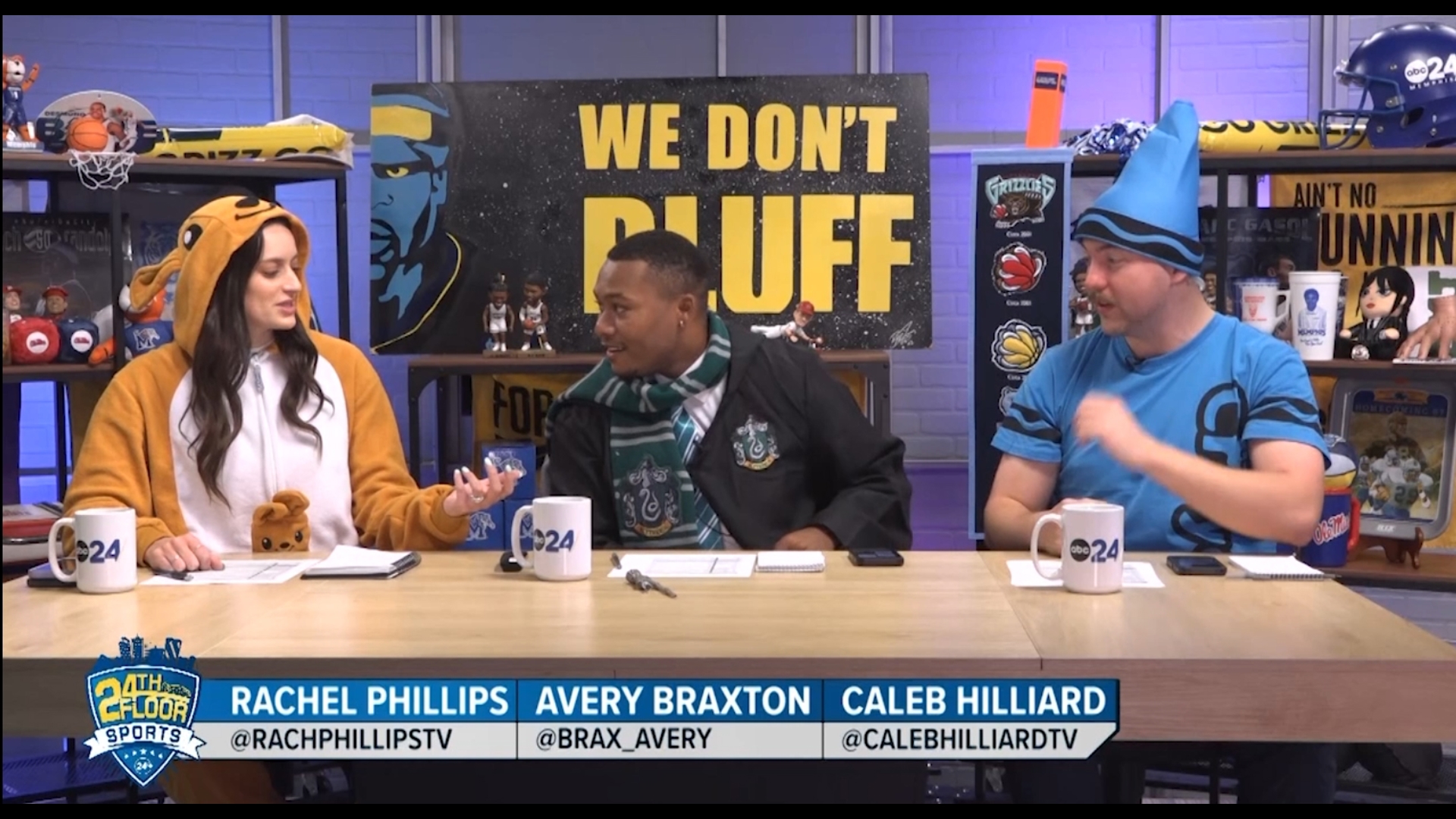 ABC24's sports team talks Grizzlies as the NBA season kicks-off and Tiger's running back Mario Anderson Jr.'s cuts on and off the field in this Halloween edition.