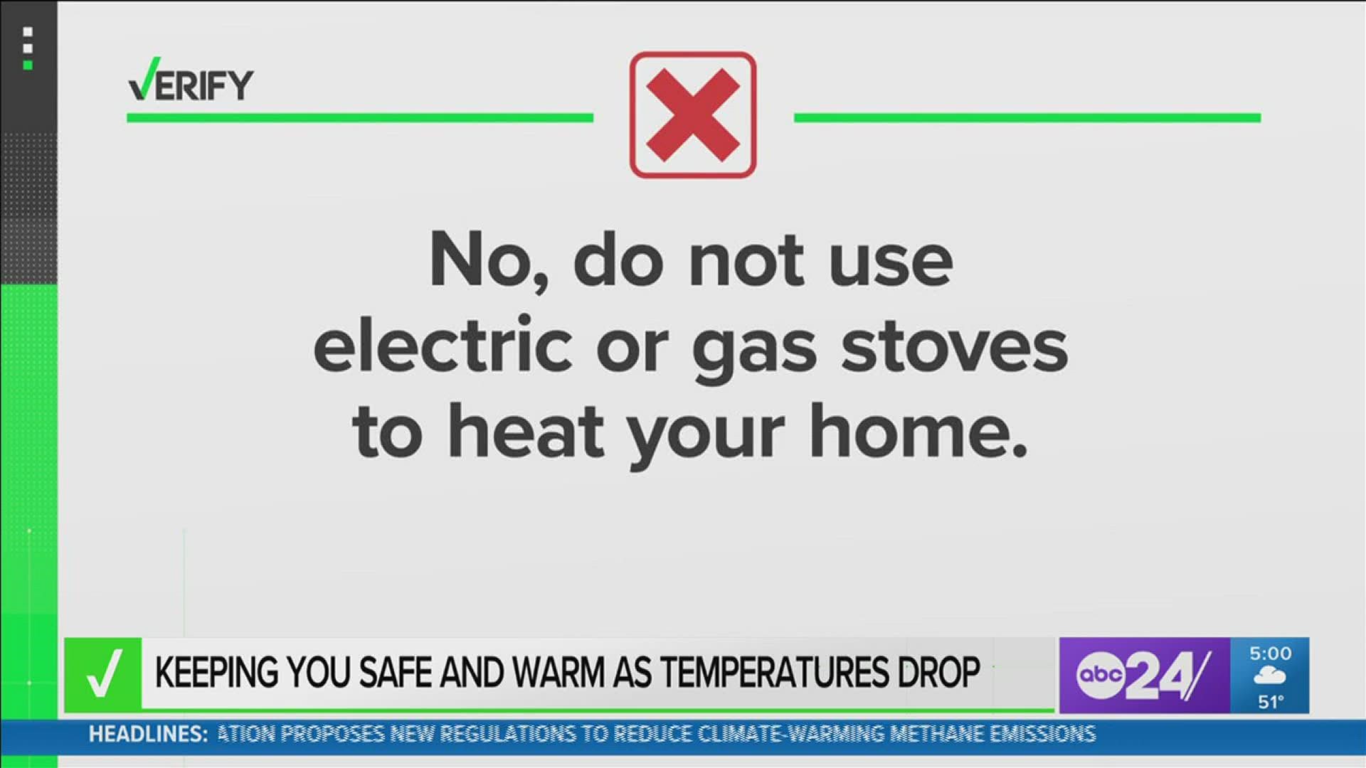 From using stoves to heat a home, to electronic blankets, we looked at what you should and shouldn’t do to stay safe while keeping warm when it gets cold.