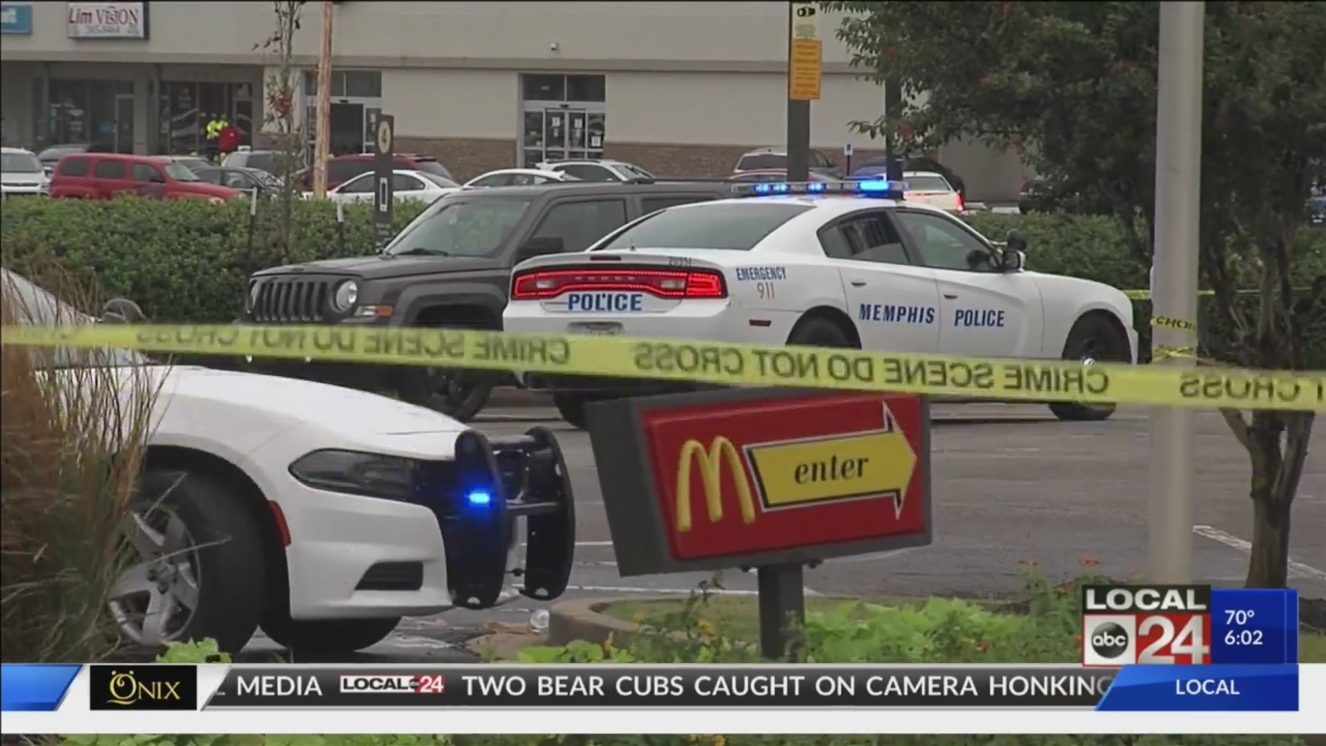 Man shot Monday morning at Whitehaven McDonald's