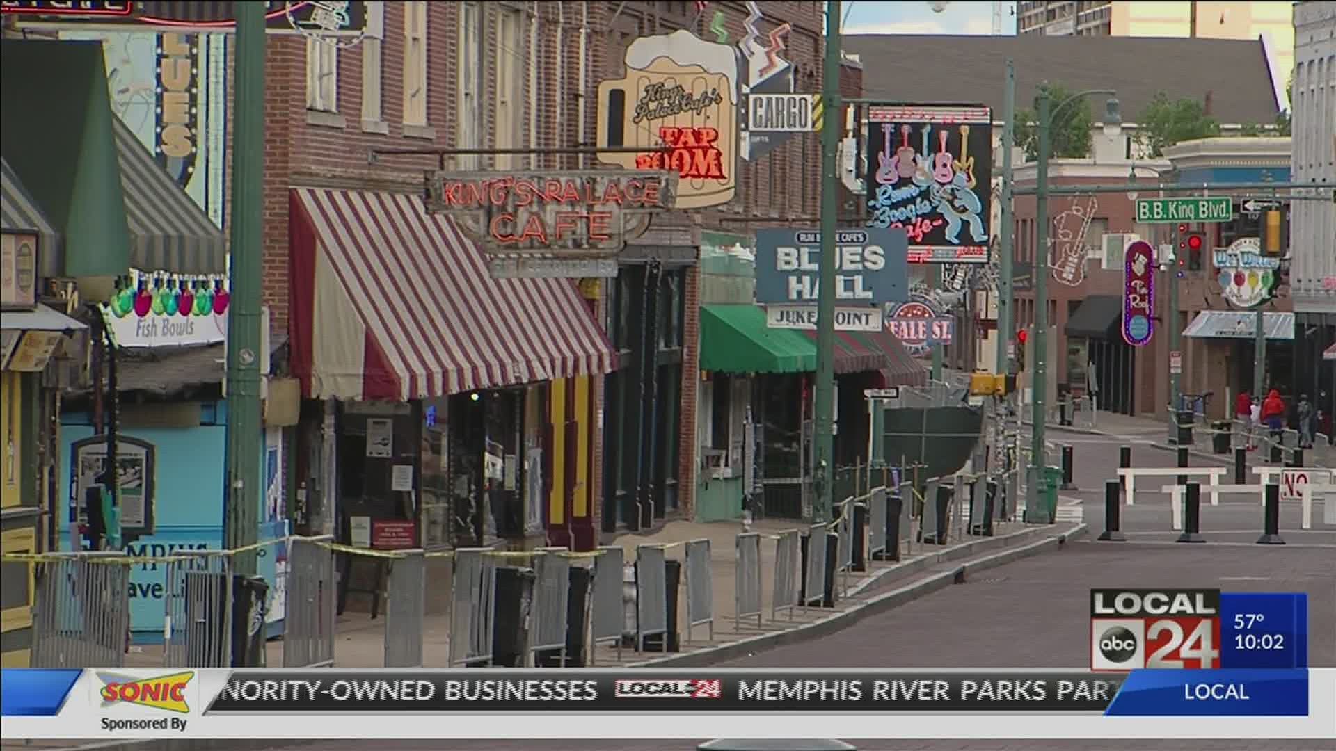Beale Street Is Open Once Again But Not Completely Localmemphis Com