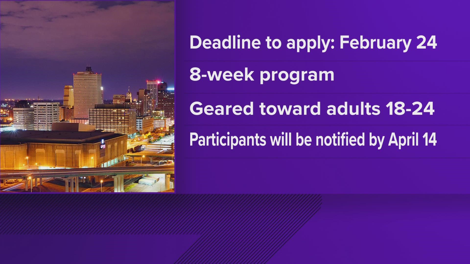 The deadline to apply is Tuesday, February 24, 2023. The program runs June 5 through July 28.