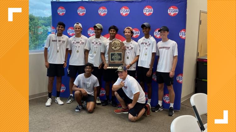 Collierville tennis sweeps state championships