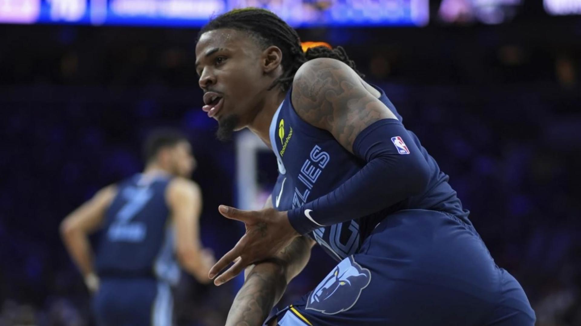 Ja Morant offers his thoughts on the Grizzlies-Lakers dynamic and his interaction with LeBron after the Grizzlies won 131-114 Wednesday night.