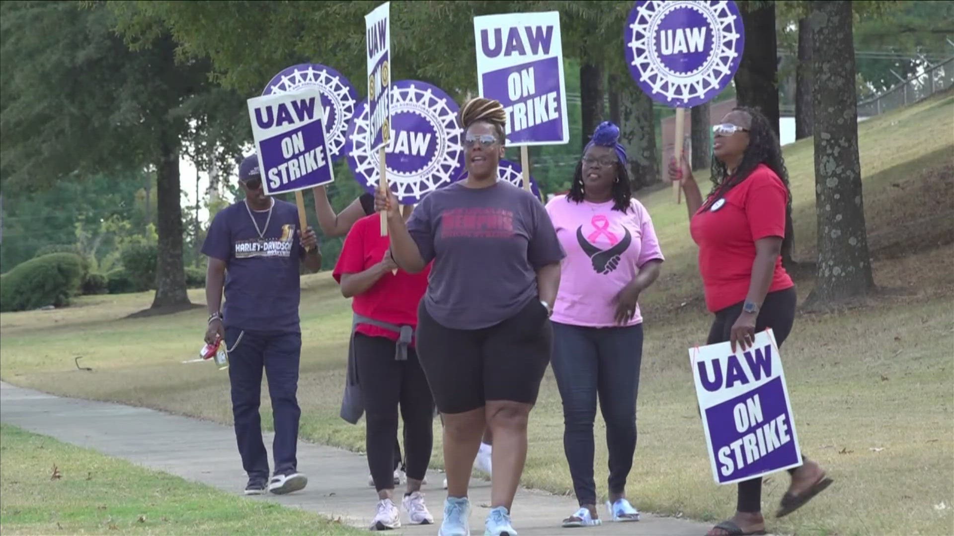 Some striking workers in Memphis say they are prepared to stay off the job as long as it takes.