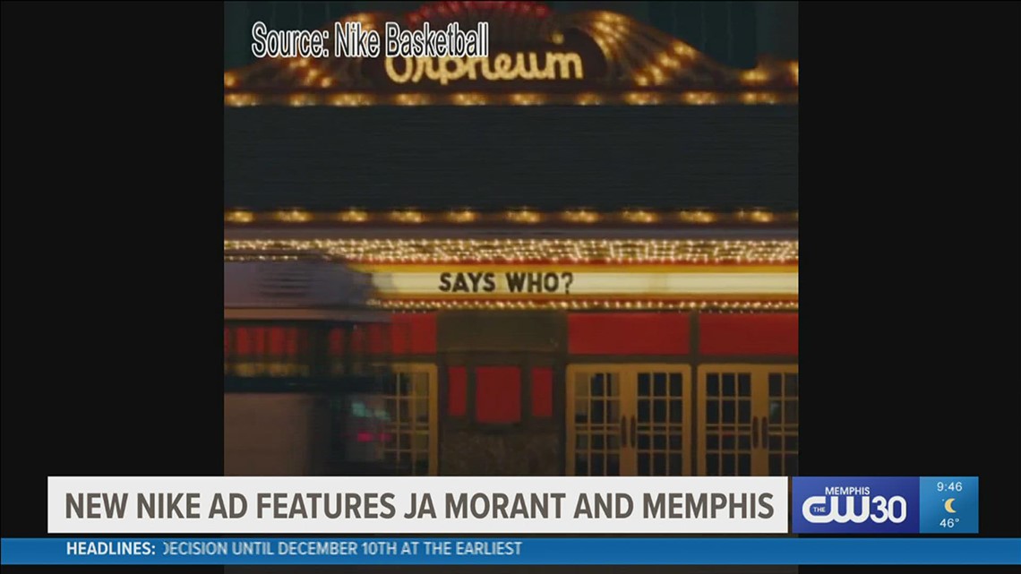 'Says who?' New Nike ad features Grizzlies star Ja Morant & the city of Memphis