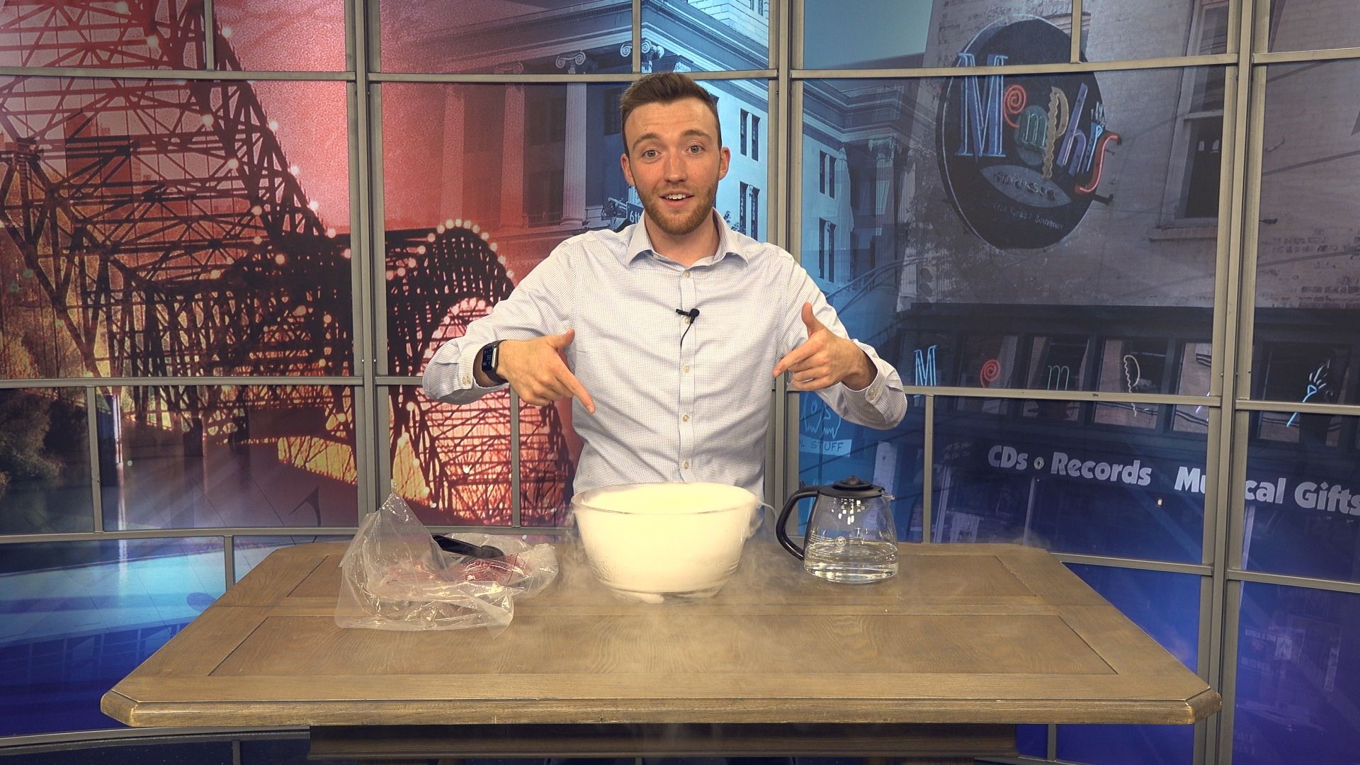 Meteorologist Trevor Birchett shows you a fun, quick, and cheap science experiment you can do right at home with the kids!