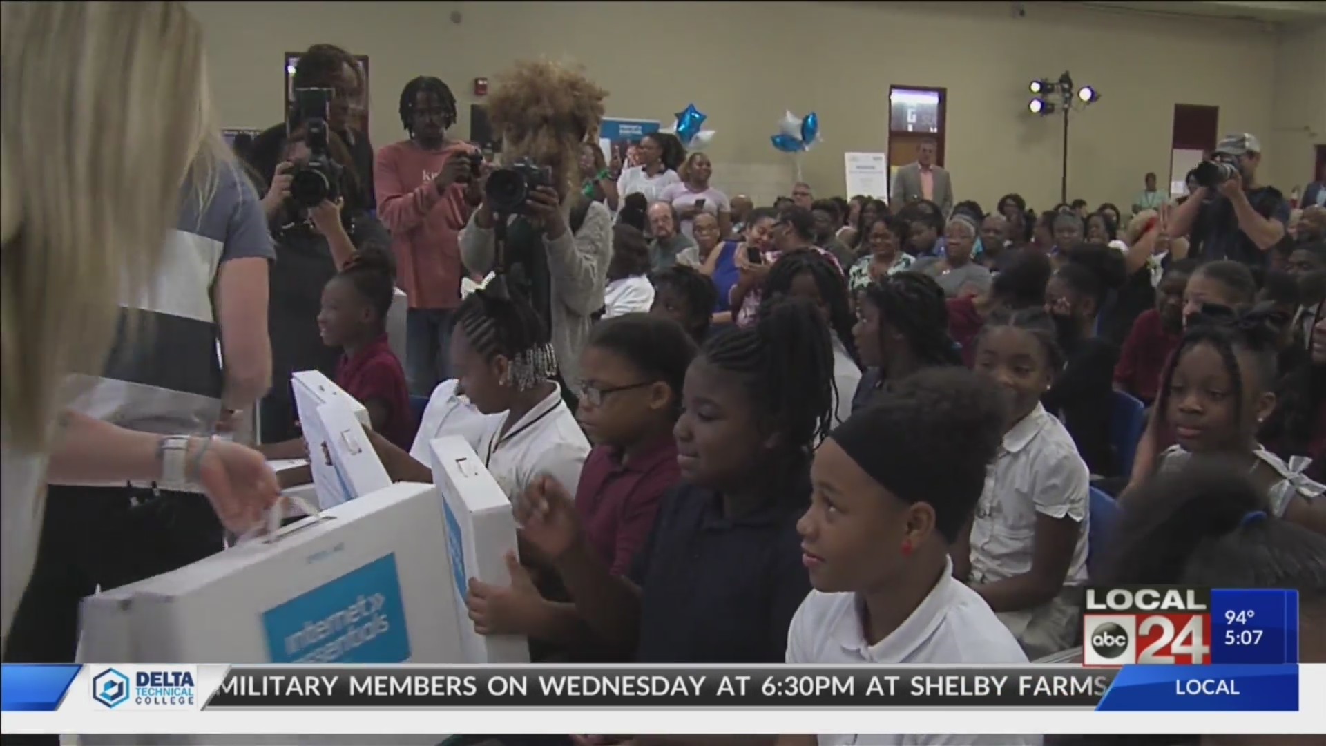 Comcast gives away laptops and internet essentials to local students