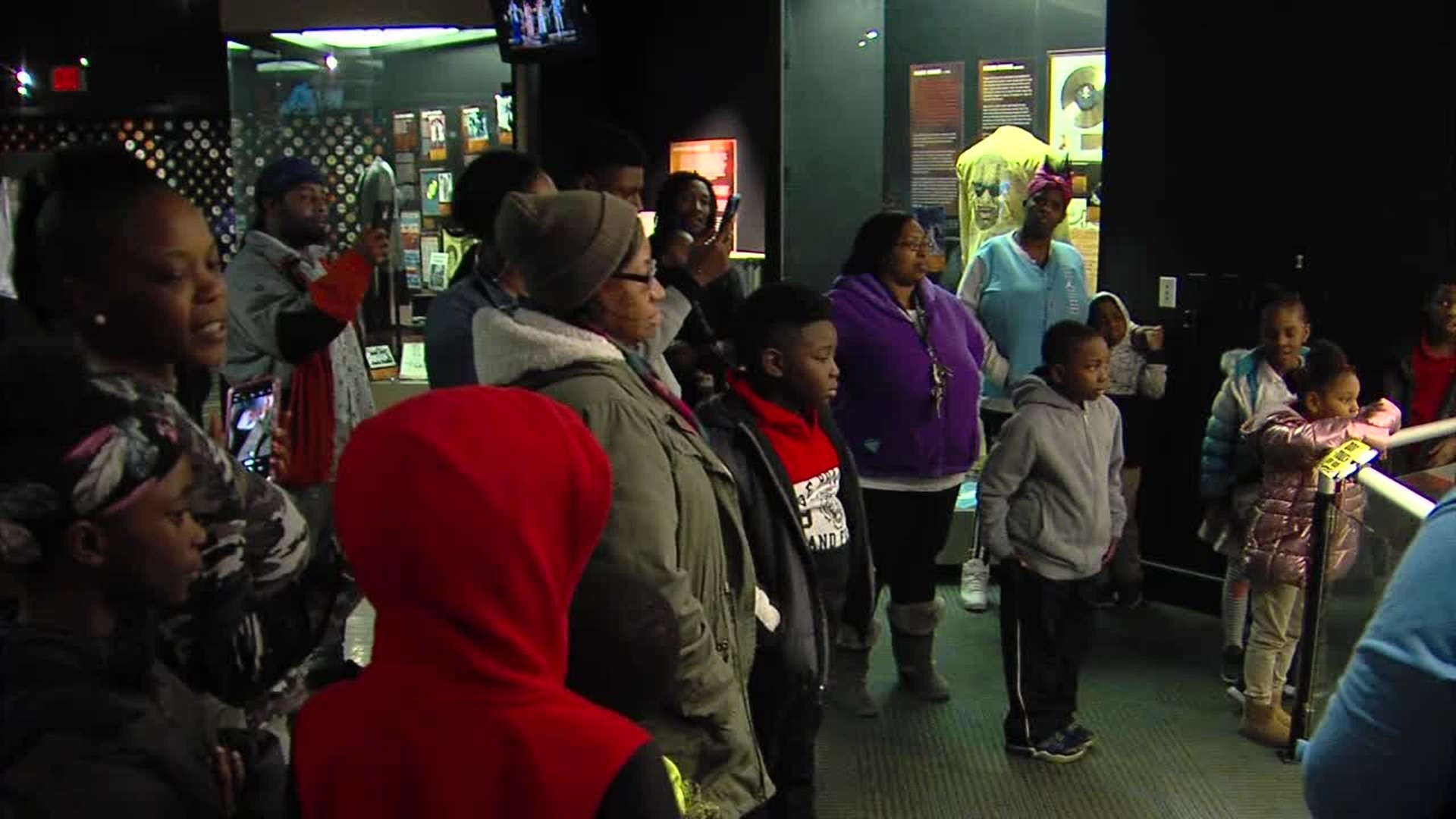 From taking notes to hearing them, students enjoyed Soulsville Family Night at Stax Museum of American Soul Music