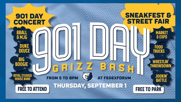 Get ready for the grit & grind at the 901 Day Grizz Bash