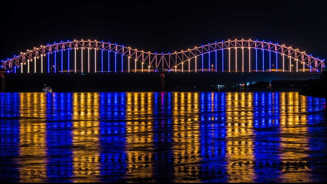 I-40 Bridge to light up in support of Ukraine Sunday - Vimarsana News