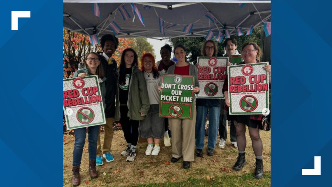 Memphis Starbucks employees join nationwide "Red Cup Rebellion" demanding fair labor practices