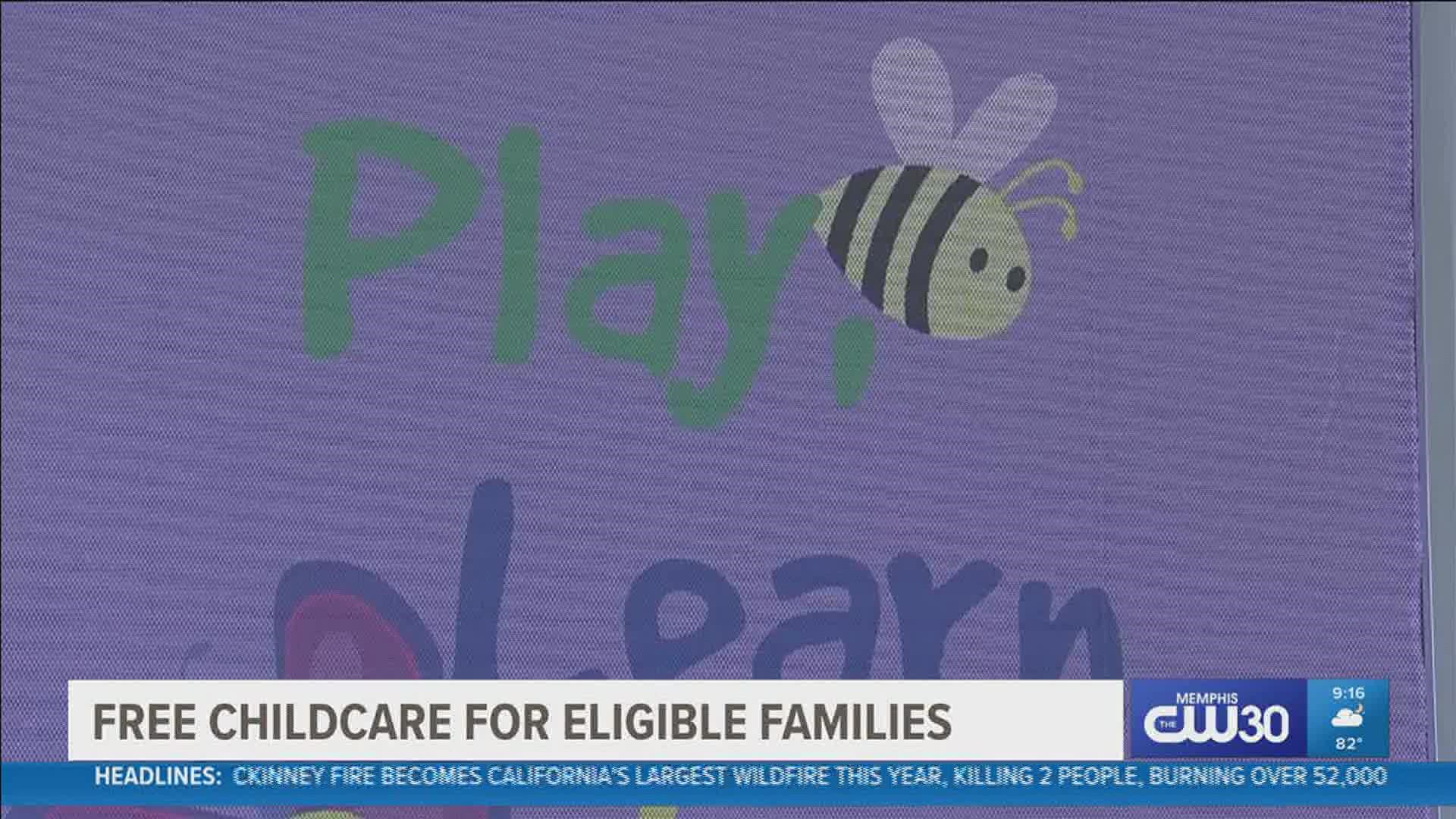 From Aug. 1 through Dec. 31, 2022, childcare is free for eligible families. Here's how to apply.