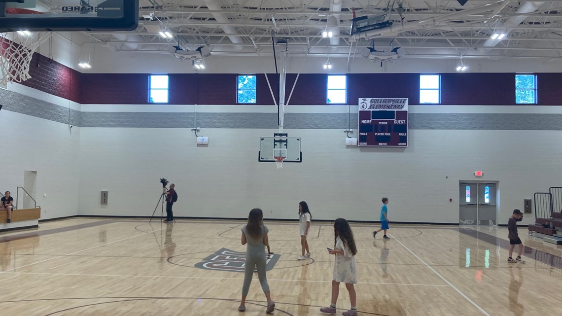 Collierville Elementary opens new gymnasium