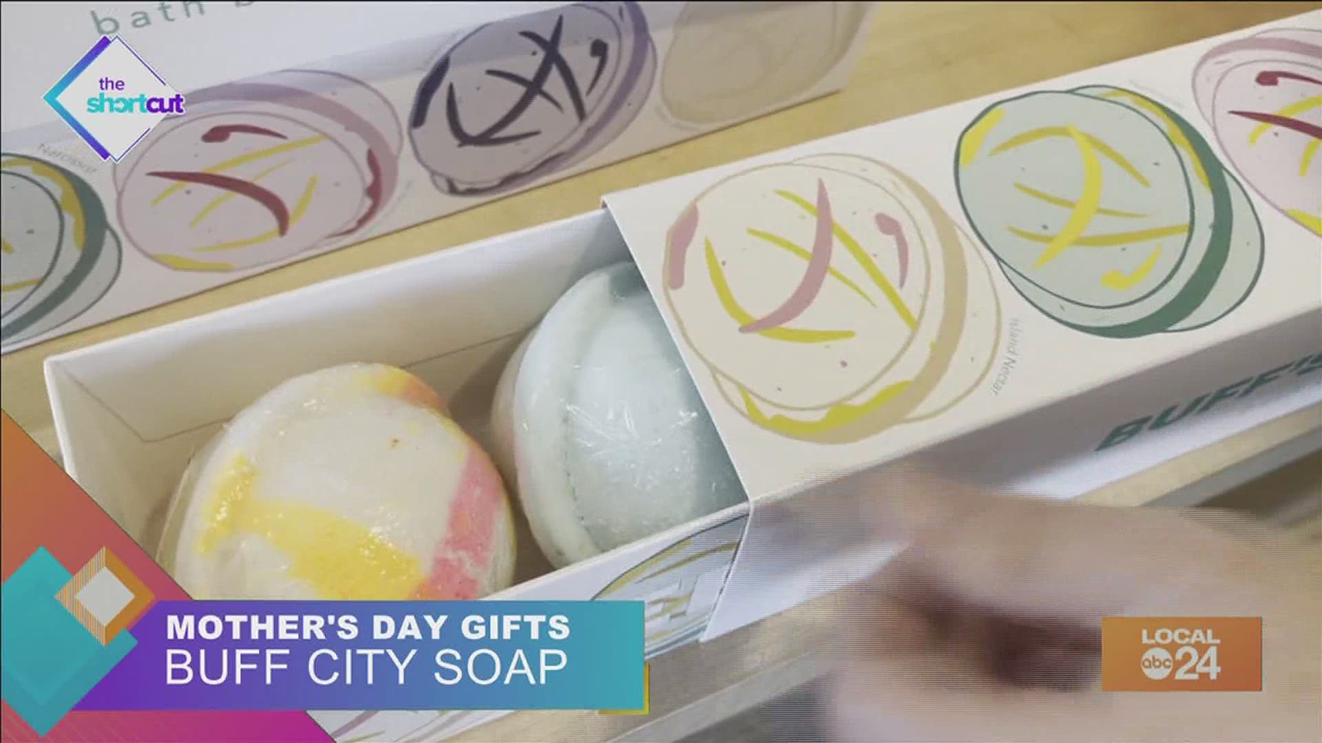 Still looking for that perfect gift for mom? Check out what Buff City Soap has to offer! They even offer a soap-making workshop for the DIY types!