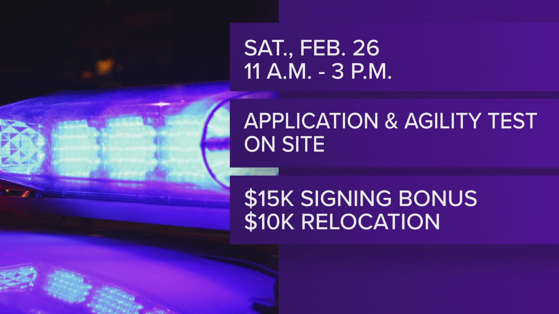 Memphis Police said they have hundreds of positions available, and will be holding a job expo on Saturday, February 26, in downtown Memphis.