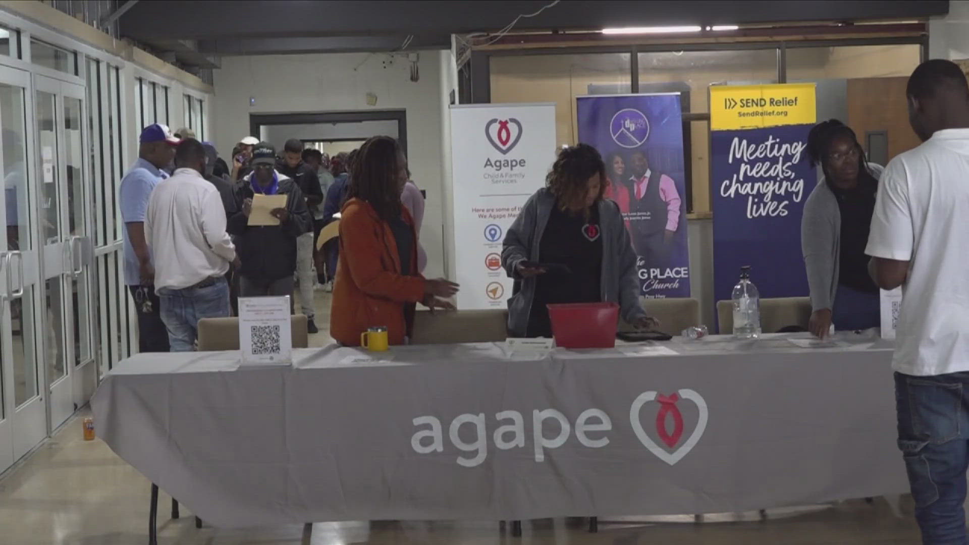 Agape Child & Family Services teamed up with Dwelling Place Christian Church to hold an Expungement and Career Fair on Friday, May 3.