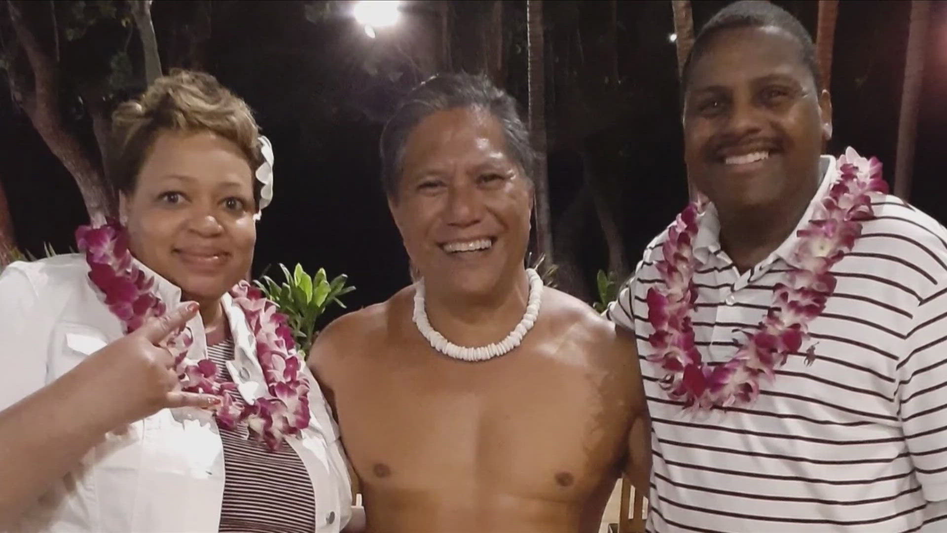 One Olive Branch, Mississippi, man is crossing the Pacific to find a friend he made at a luau in Hawaii one year after the Maui wildfires.