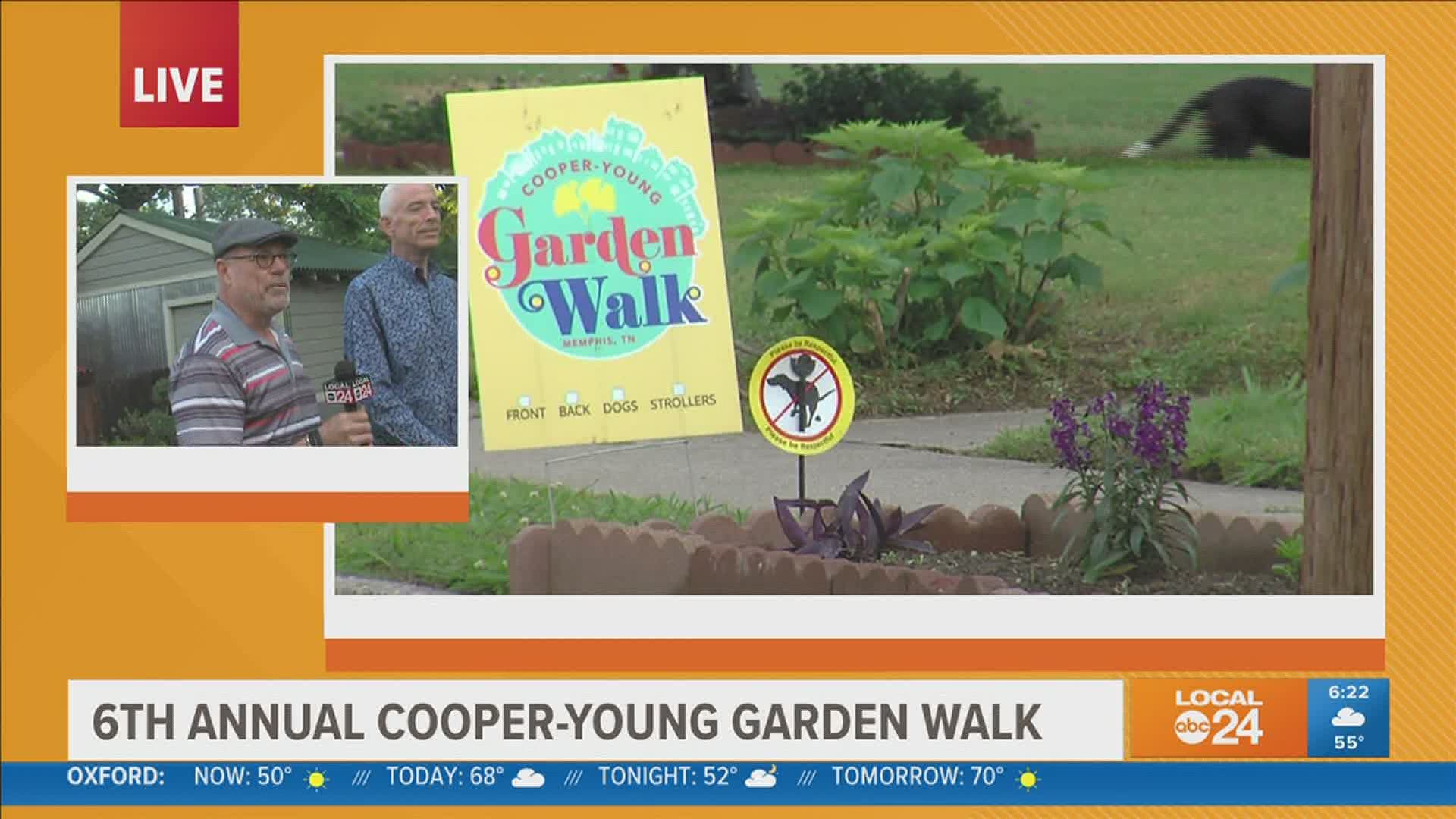 The Cooper-Young Garden Walk is returning for its 6th year this Saturday and Sunday