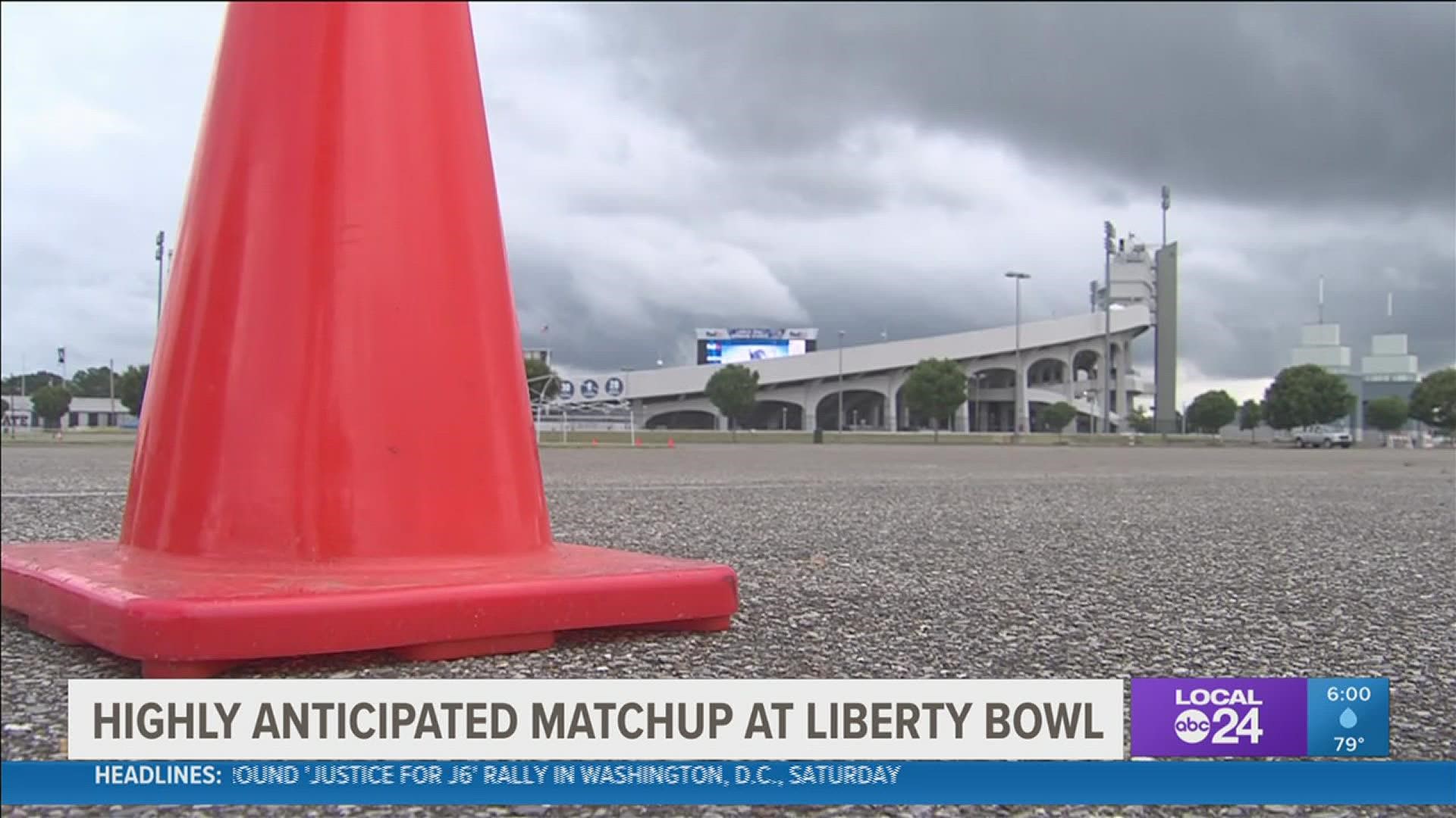 The Tigers are seeking their first win against the Bulldogs at the Liberty Bowl since 1988.