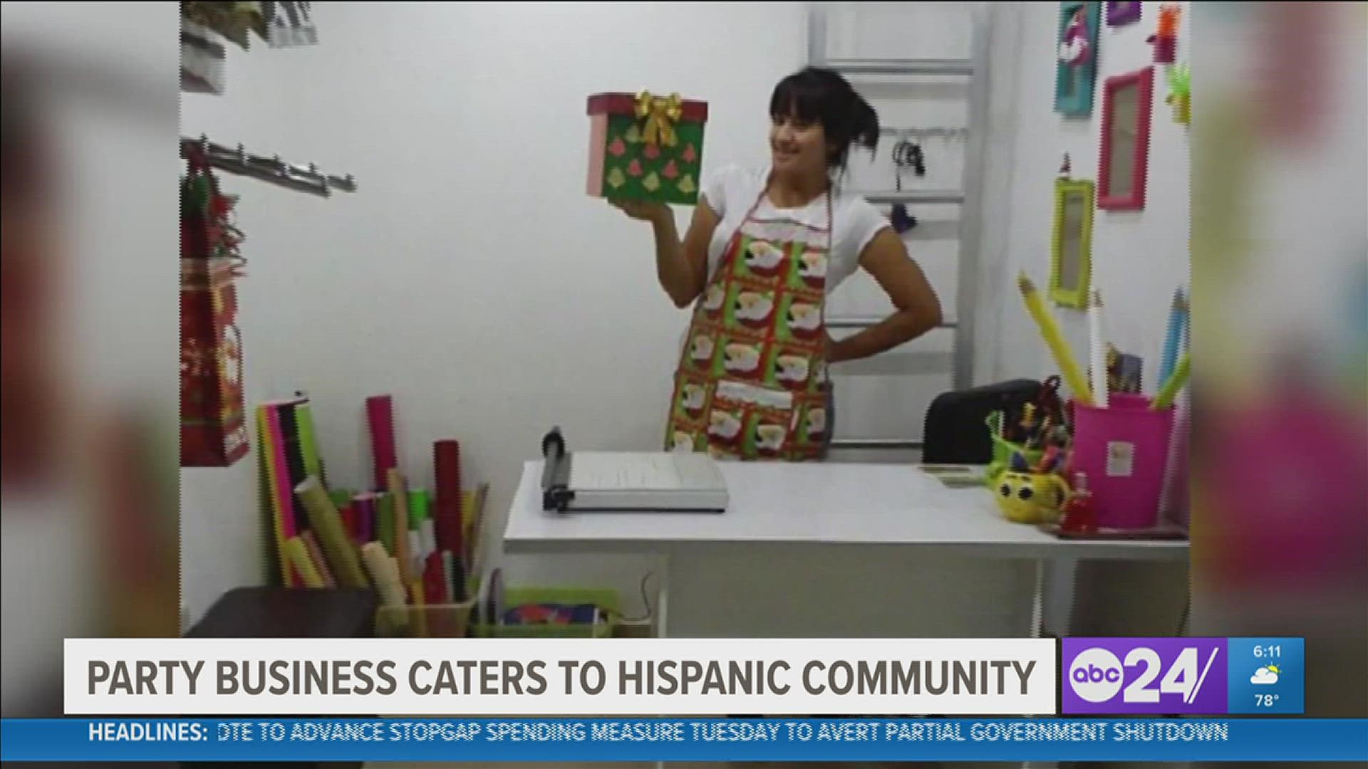 What started as a small arts and crafts business in Venezuela, is now a major balloon and party favor business in Collierville catering to the Hispanic community.