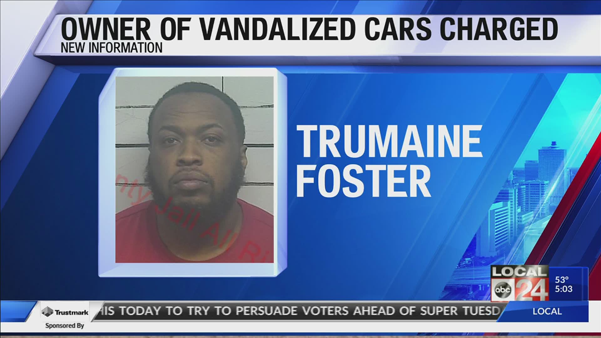 Southaven Police now say the person who originally reported waking to find racial slurs painted on vehicles in his driveway is charged with insurance fraud and tampe
