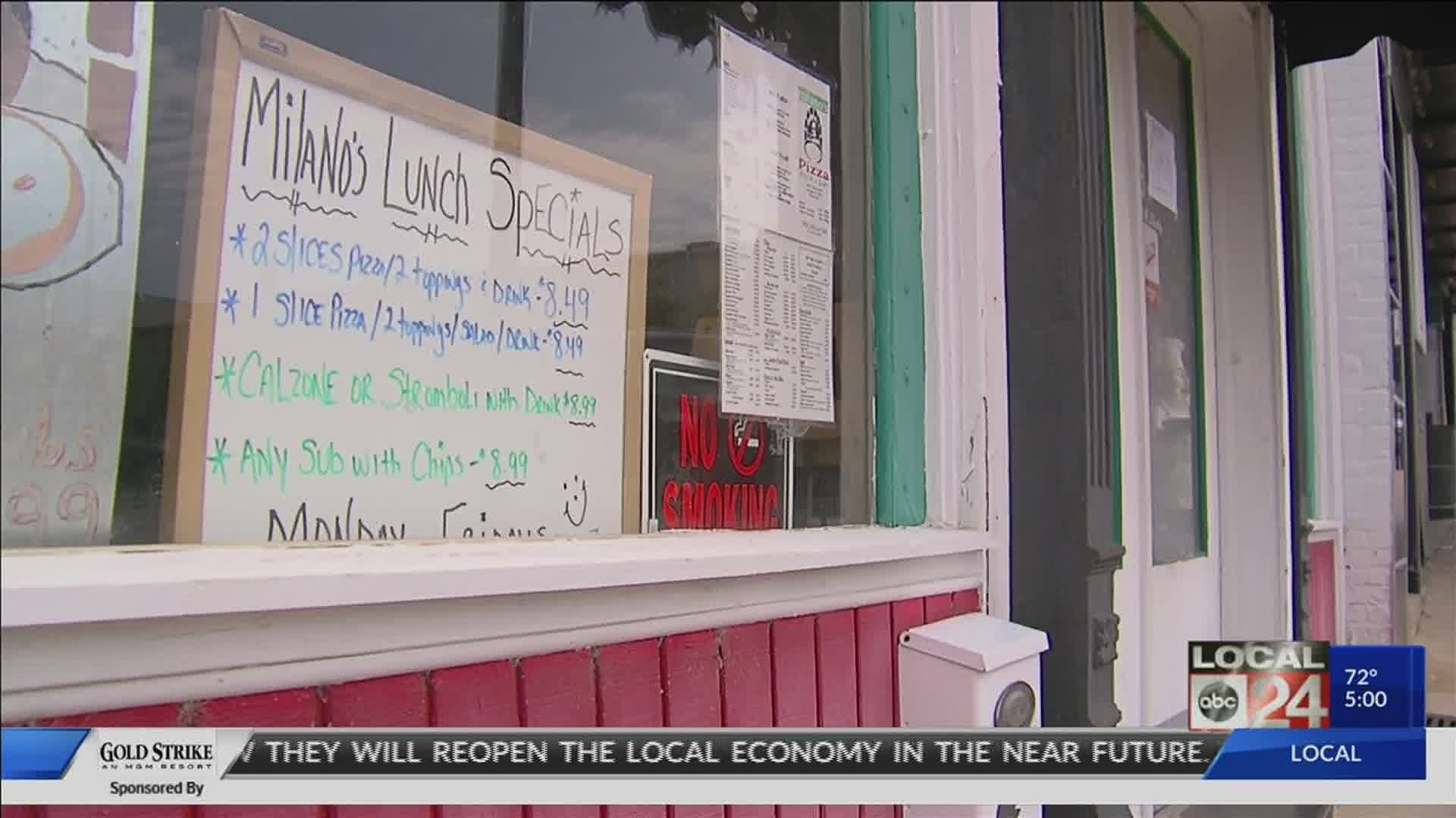 Some restaurants owners tell Local 24 News they are sticking with take out, saying it is too soon to reopen fully.