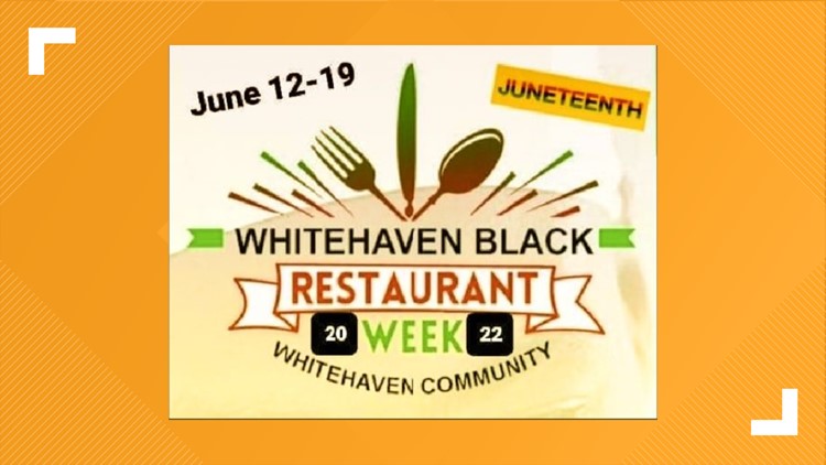 Cheers to good food and good company | Whitehaven Black Restaurant week begins the week of Juneteenth