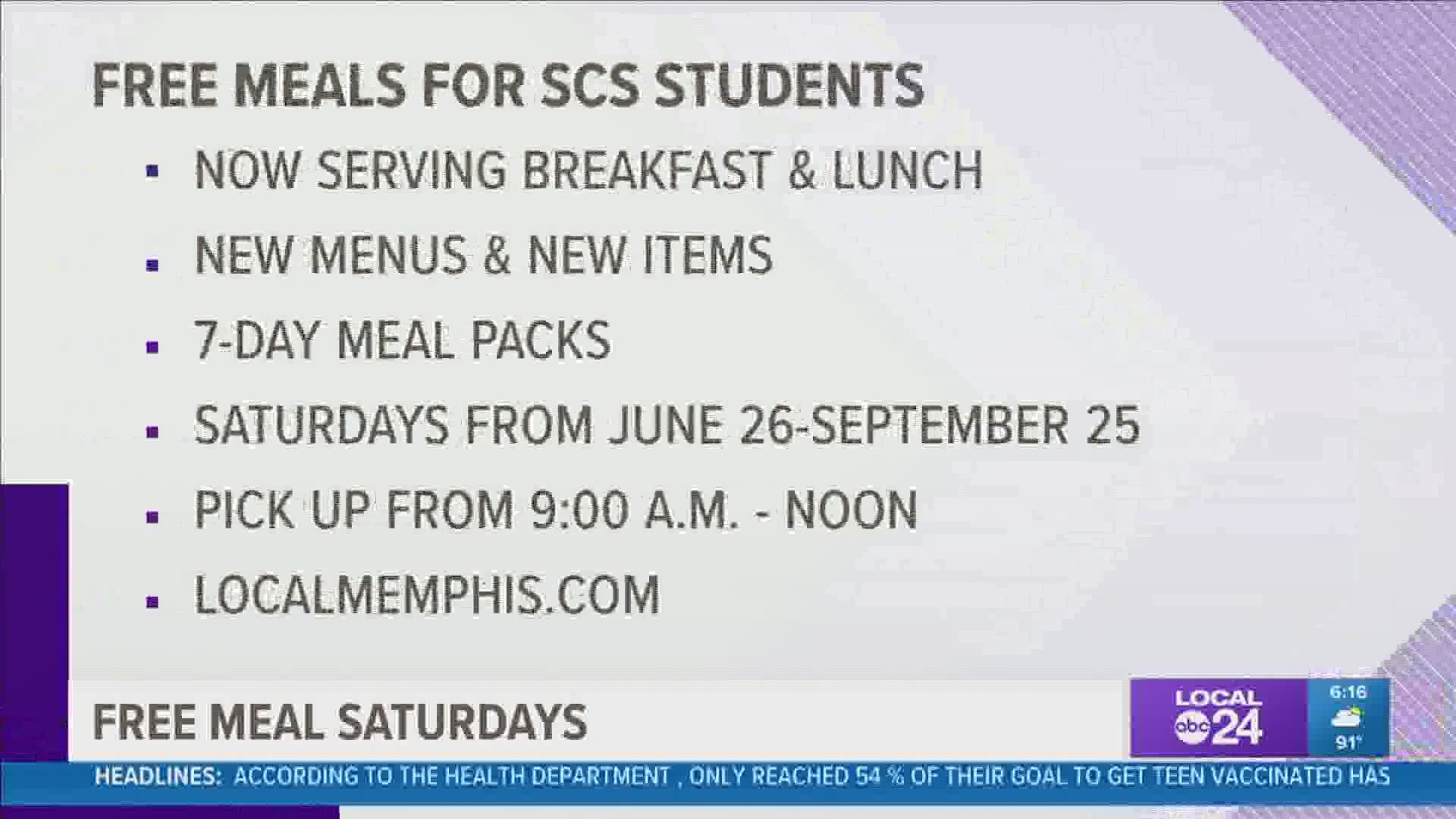 The YMCA will serve breakfast and lunch options at select Community Center locations and several YMCA locations beginning June 26, 2021.