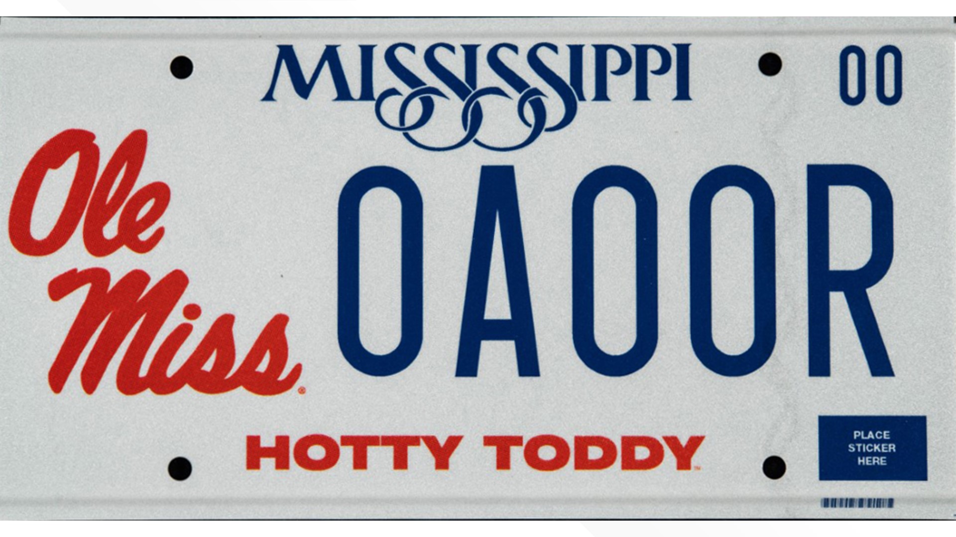 Ole Miss Unveils New License Plate Design | Localmemphis.com