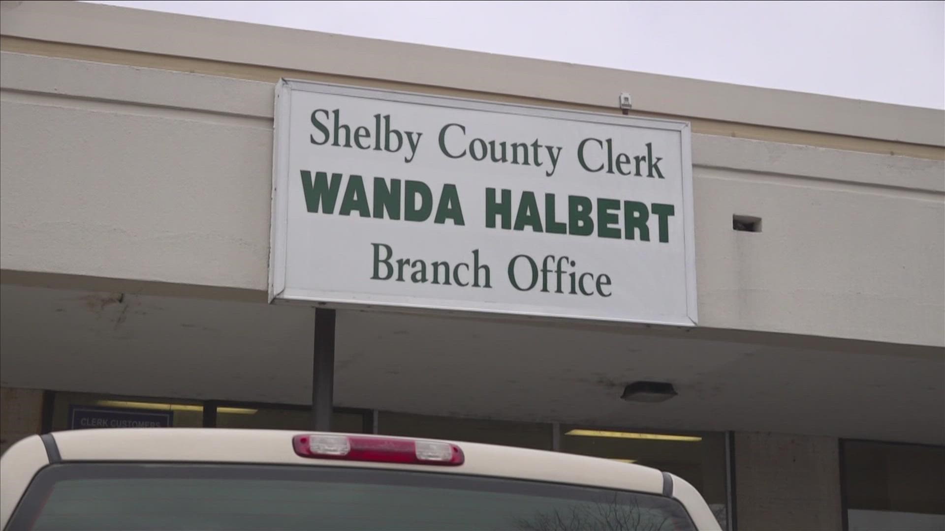 Shelby County Mayor Harris told Wanda Halbert in a letter to make a decision about the location of an office to replace the Poplar Plaza Shopping Center location.