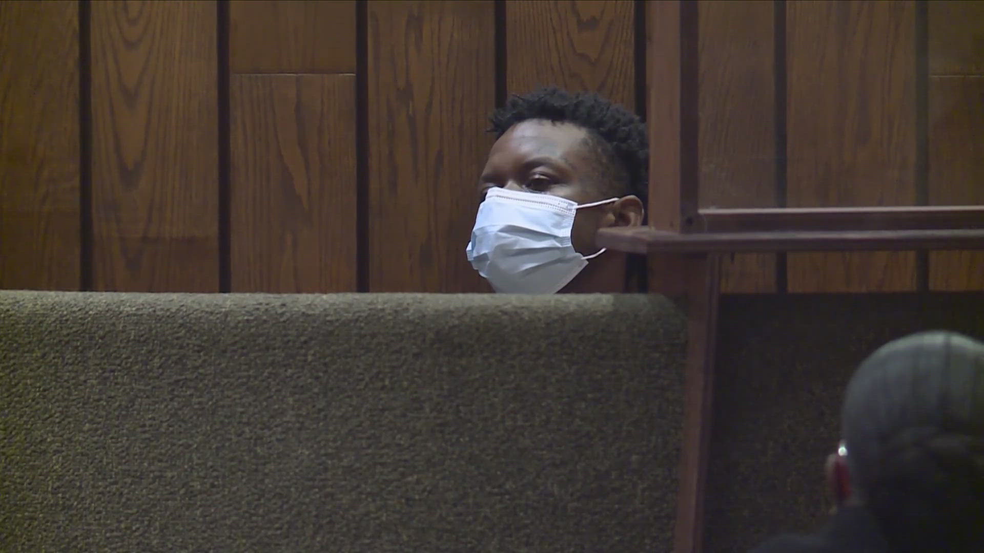 Brittney Ireland, the children's mother, was in court as one of the shooting suspects appeared for a hearing June 27.