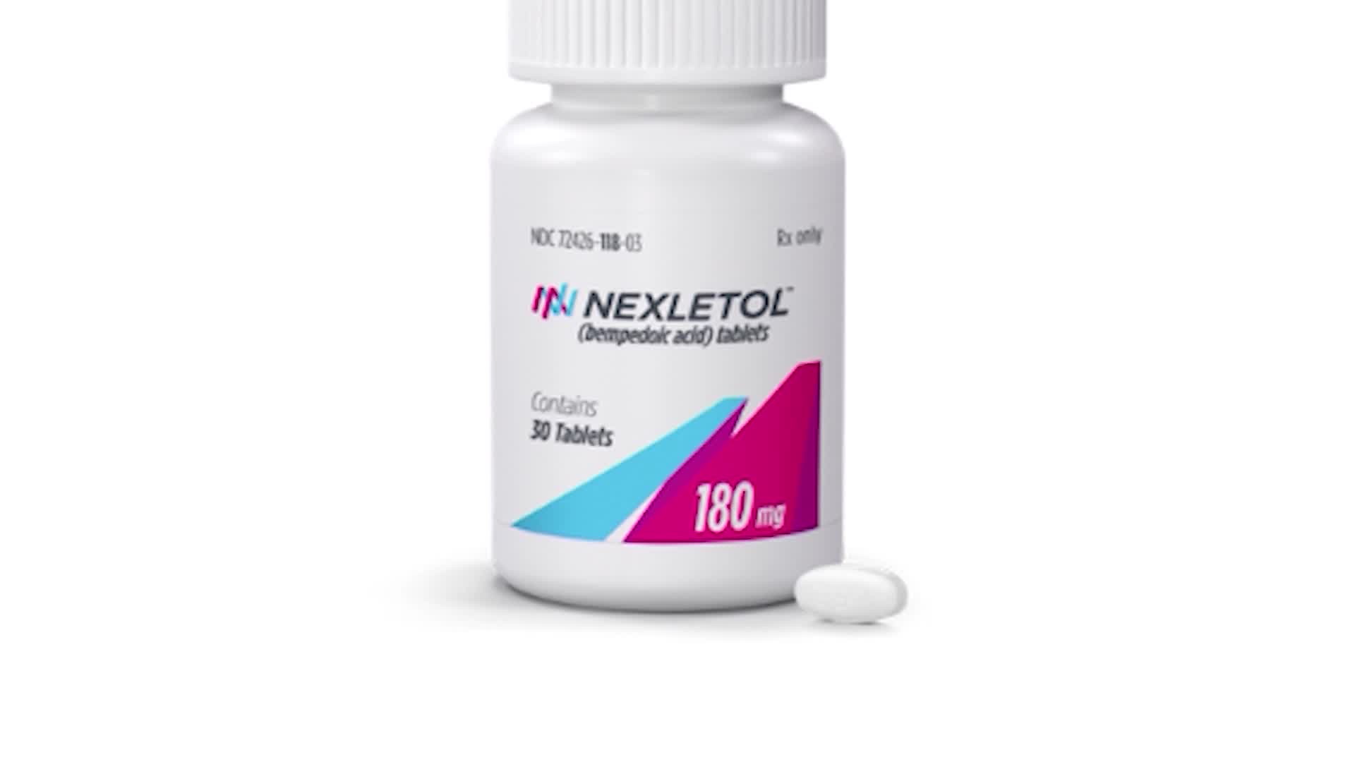 The U.S. Food and Drug Administration has approved a new cholesterol lowering medication.
Esperion's  Nexletol is a once-daily tablet that is an alternative for millions of patients that can't take, or don't respond well, to statins.
The company says it's the first oral non-statin drug approved in nearly two decades.
During studies, the drug reduced cholesterol in patients by an average of 18% when used with moderate or high intensity statins.
The new drug could become available as early as late March.