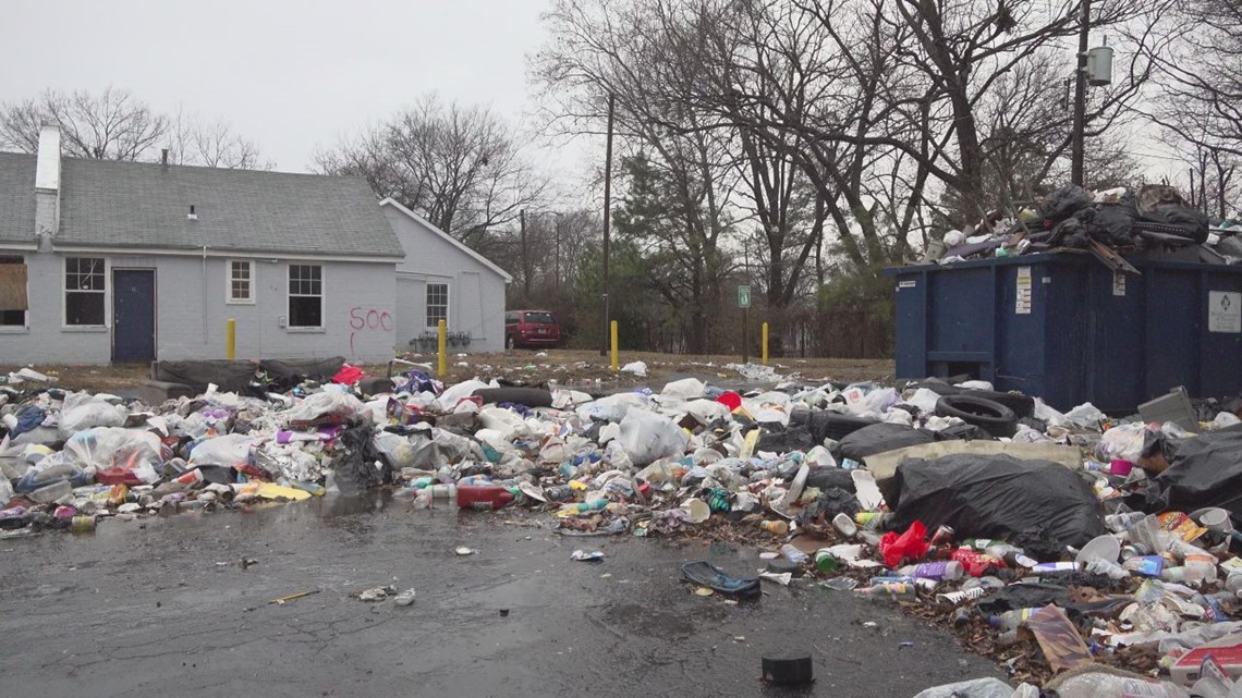 South Memphis apartment tenants say trash buildup 'deplorable