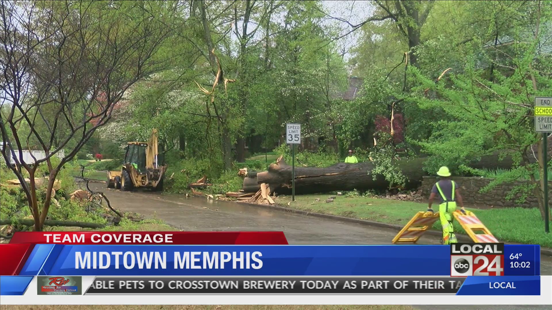 Severe Weather Swipes Across The Mid-South