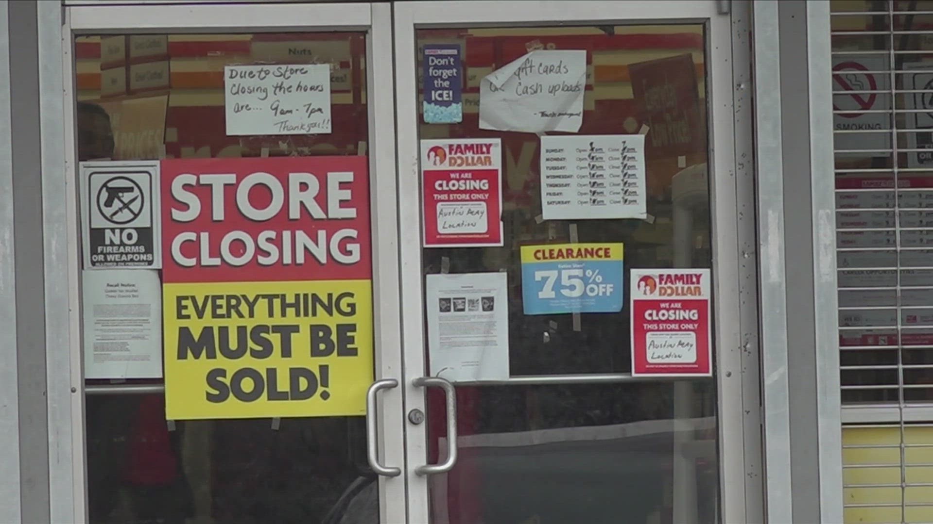 The company previously announced the closure of hundreds of Family Dollar and Dollar Tree stores nationwide.
