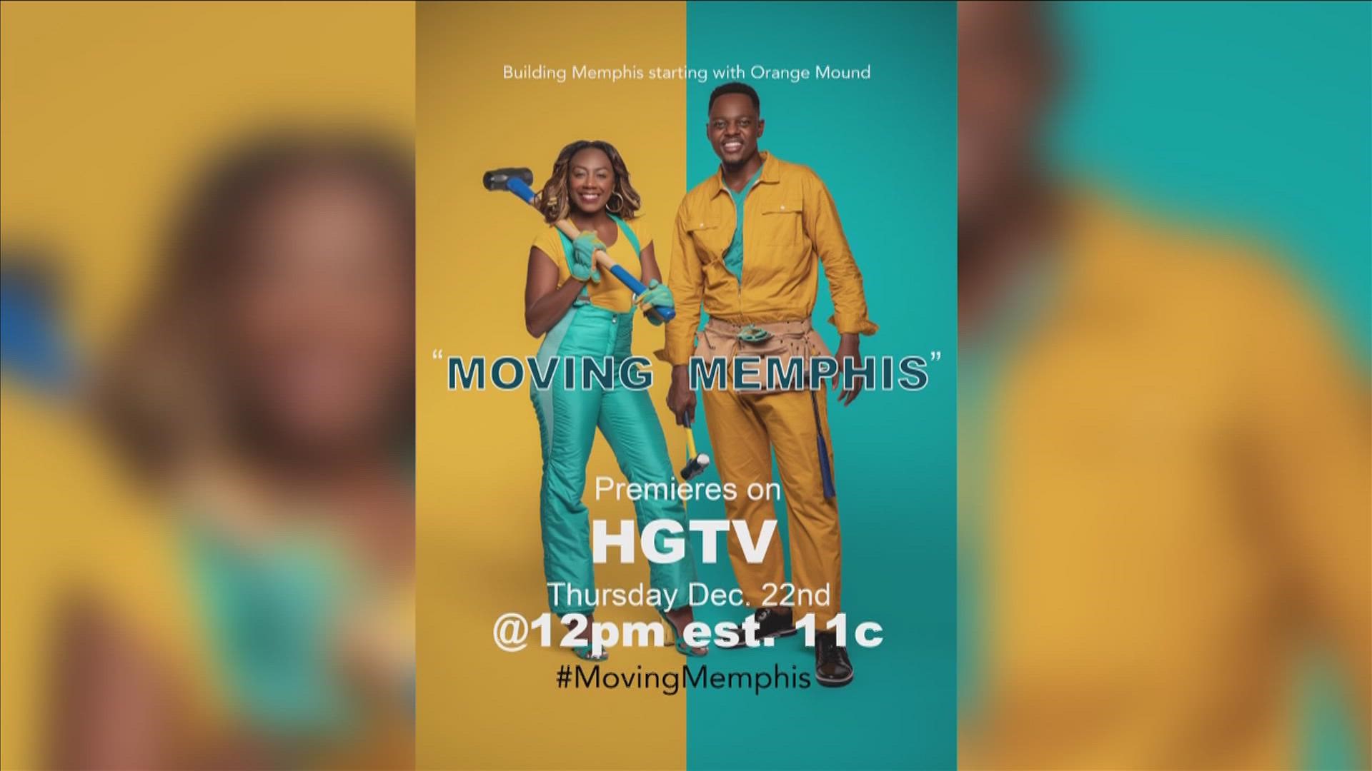 Memphian Carl Hess is beautifying Memphis one home at a time, with a new show on HGTV - "Moving Memphis."