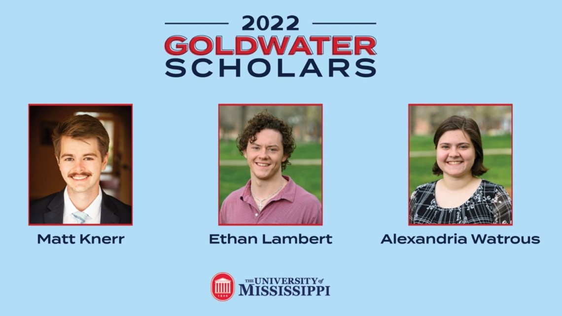 University of Mississippi students now Goldwater Scholars - Vimarsana News