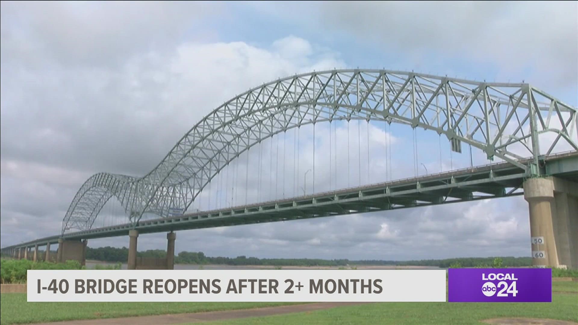 For 80 days, the I-40 bridge over the Mississippi River was closed, creating economic hardship in Memphis and beyond.